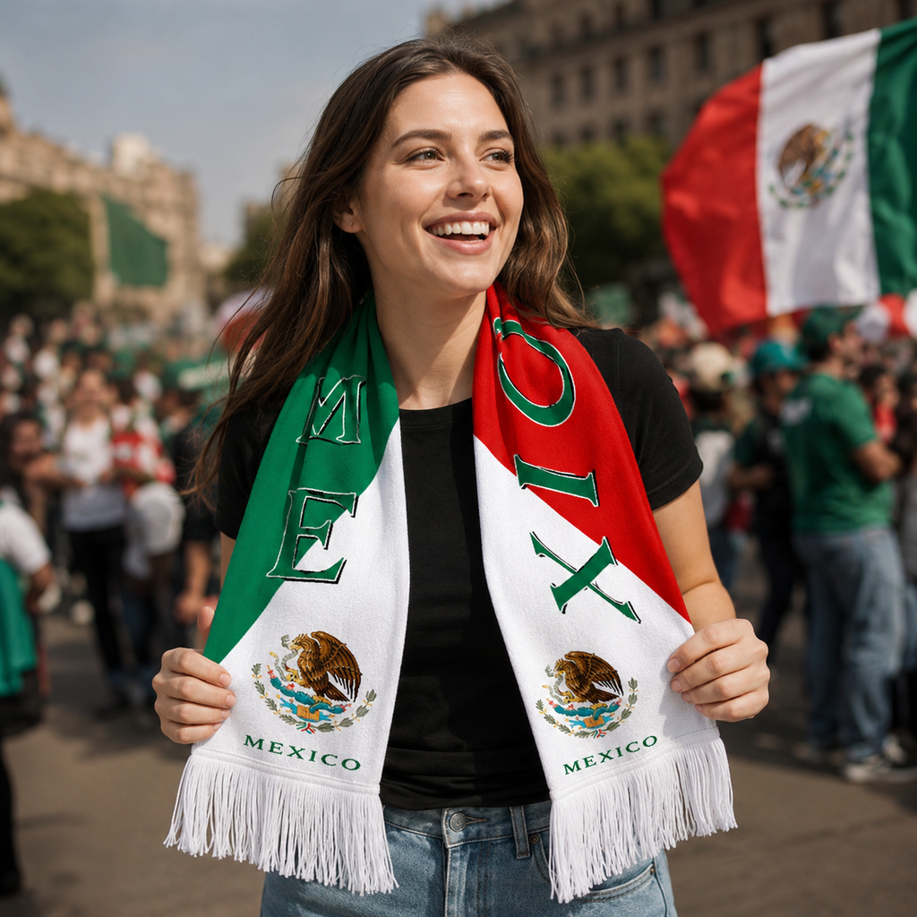 Mexico Scarf Detail
