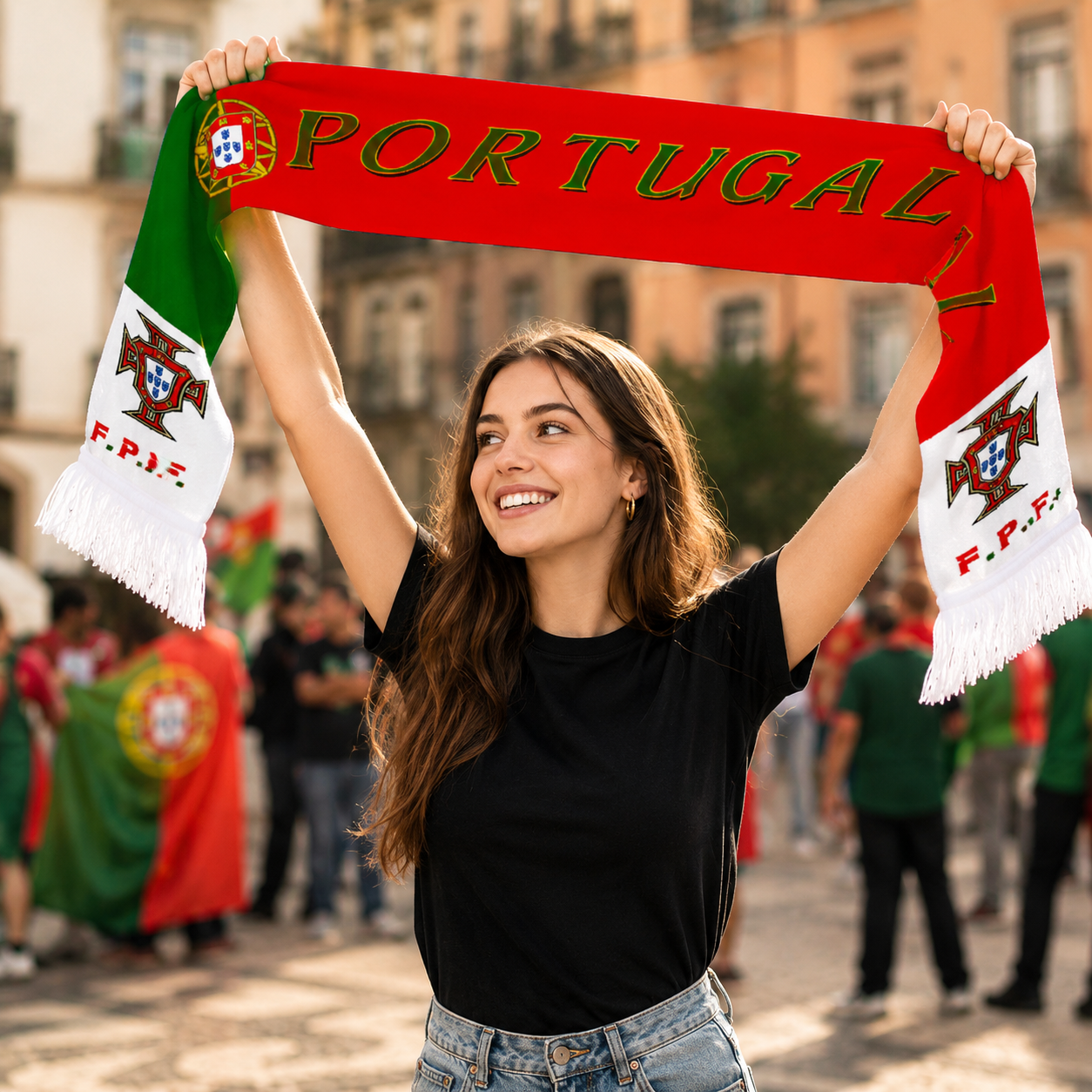Portugal Scarf Third Angle