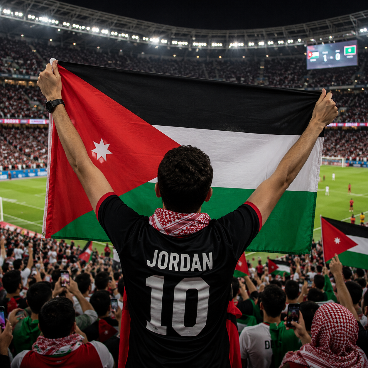 Jordan Flag Detail