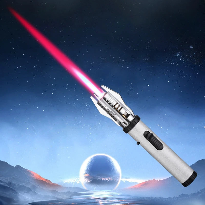 360 Degree Windproof Turbine Refillable Butane Lighter
