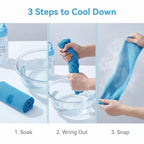 Cold Sweat Kühltuch mit Reiseflasche für die Sommerhitze