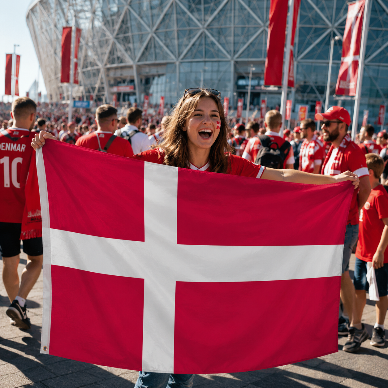 Denmark Fan Cape
