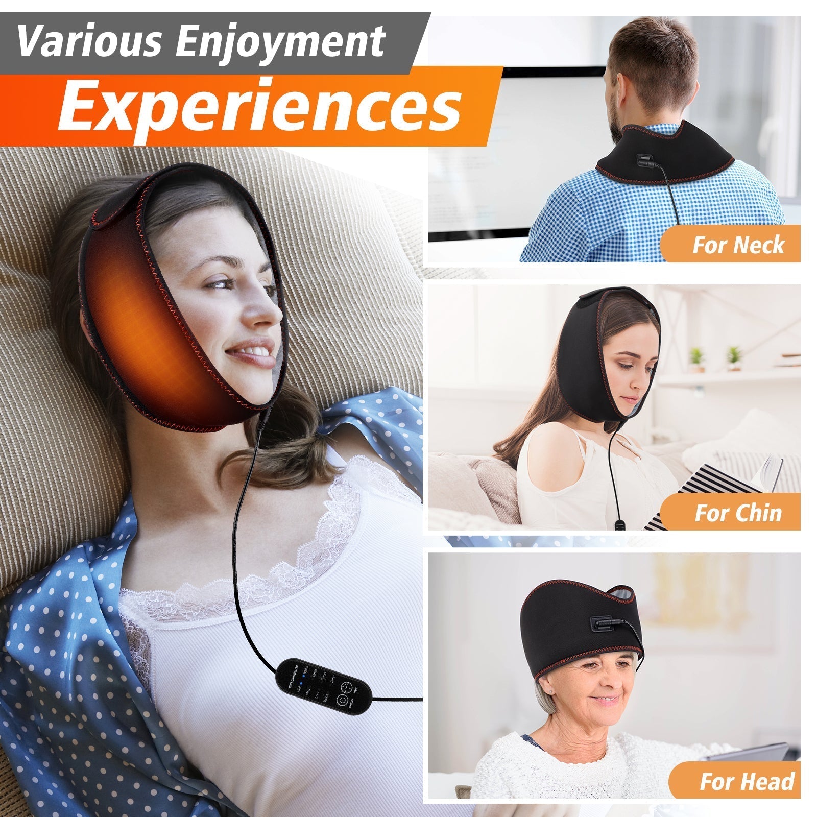 Heating Pad for Face Jaw and Chin Therapy