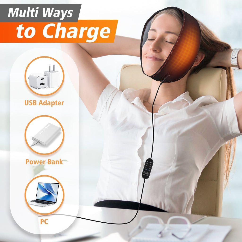 Heating Pad for Face Jaw and Chin Therapy