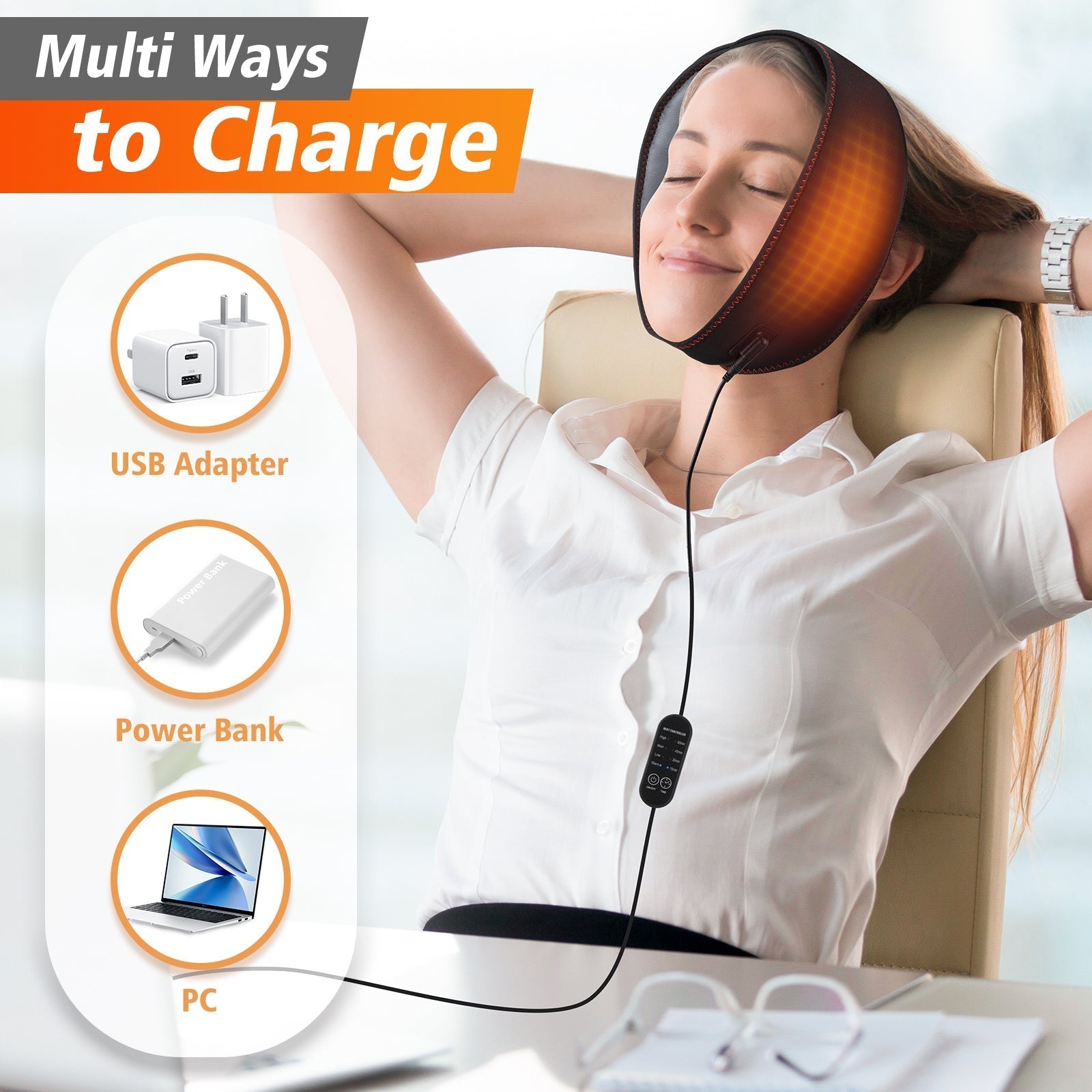 Heating Pad for Face Jaw and Chin Therapy