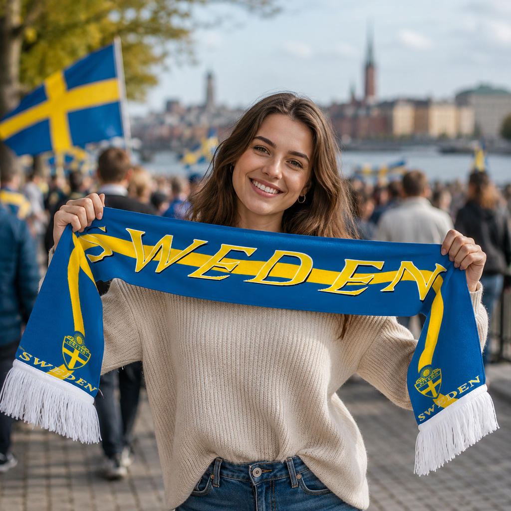 Sweden Scarf Detail
