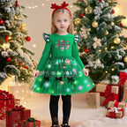 Kids LED Dress Headband 2 Piece Set Party Outfit Accessory