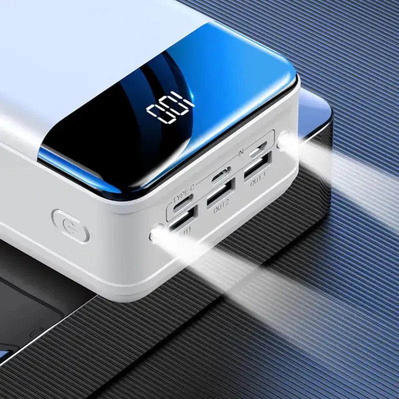 50000mAh Portable Power Bank Mobile Battery Pack