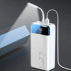 50000mAh Portable Power Bank Mobile Battery Pack