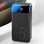 50000mAh Portable Power Bank Mobile Battery Pack