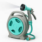 Retractable Garden Hose Reel with Sprayer Lightweight Handheld