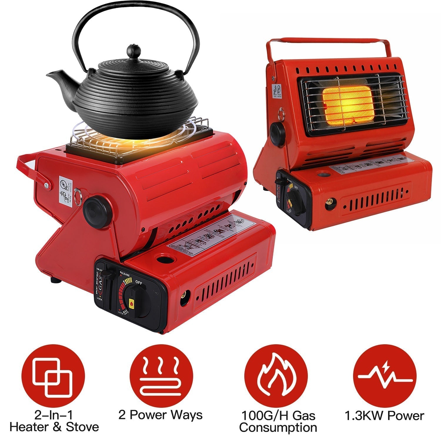 Portable Butane Outdoor Cooking Stove Burner