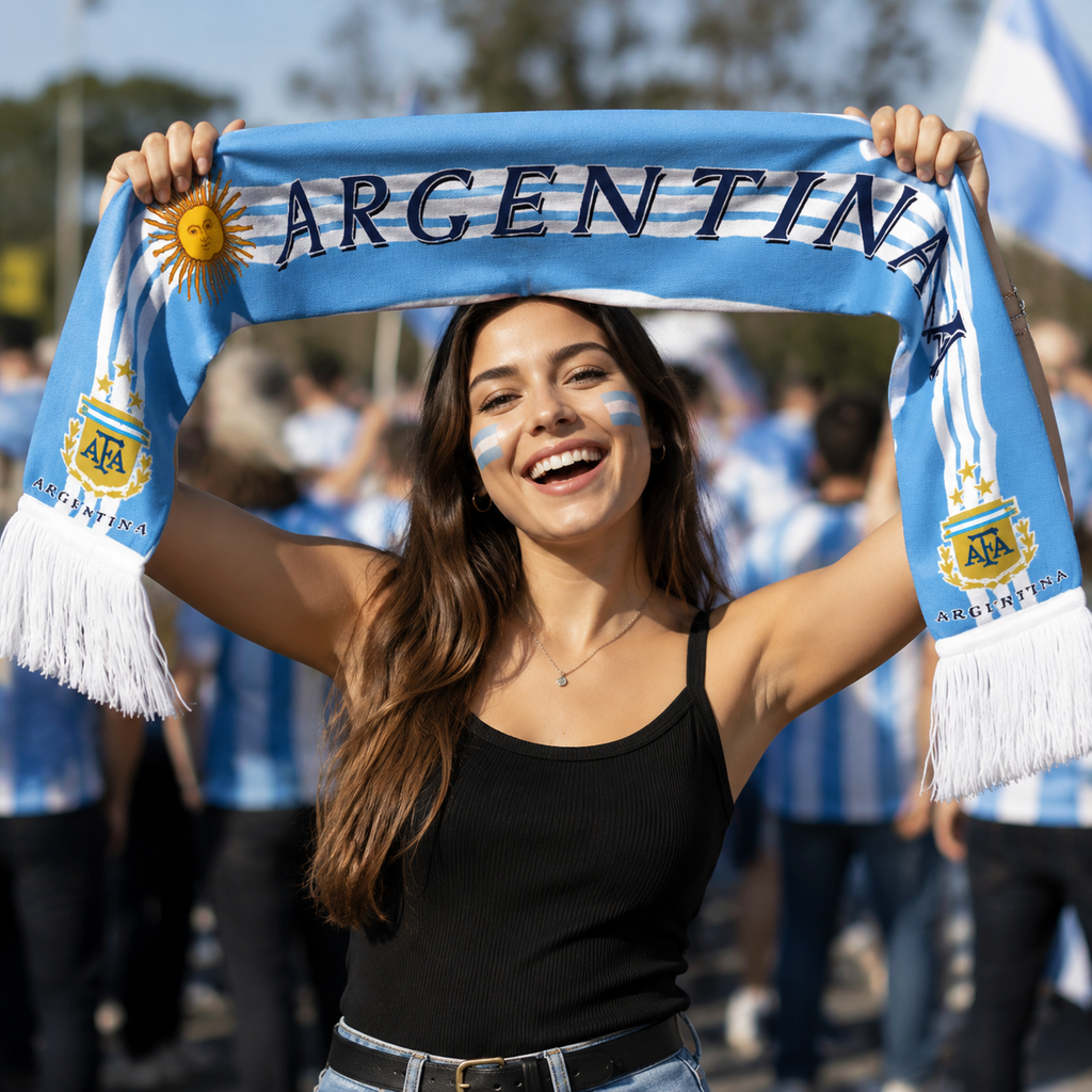 Argentina Scarf Detail