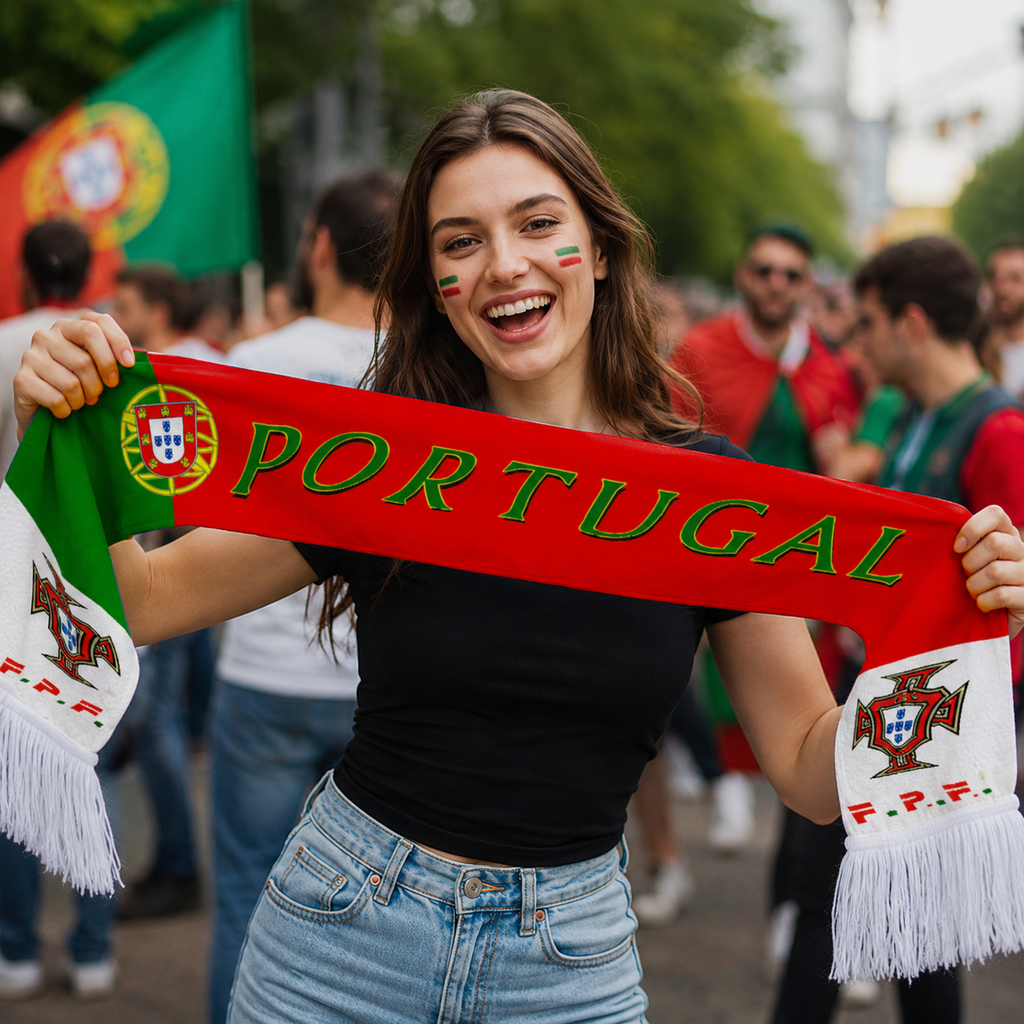 Portugal Scarf Side