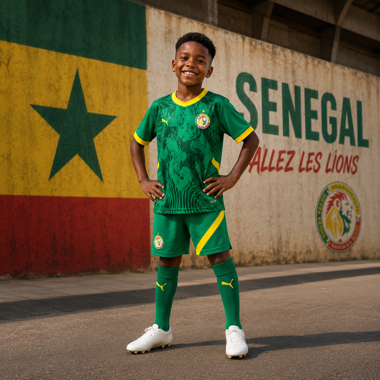 Senegal Away Kit Detail