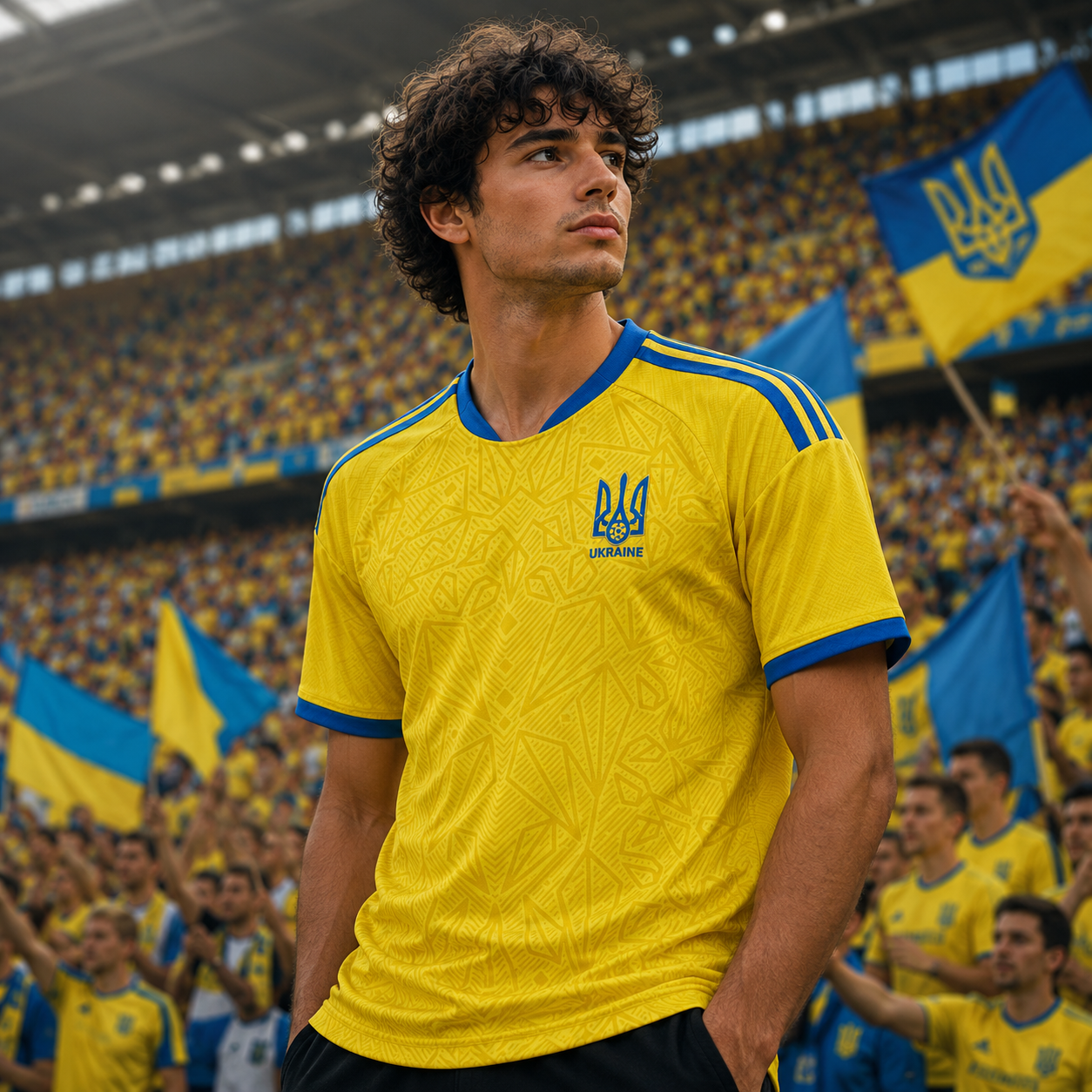 Ukraine Men's Football Jersey 2026