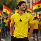 Ghana 2026 Men's Football Fan Jersey