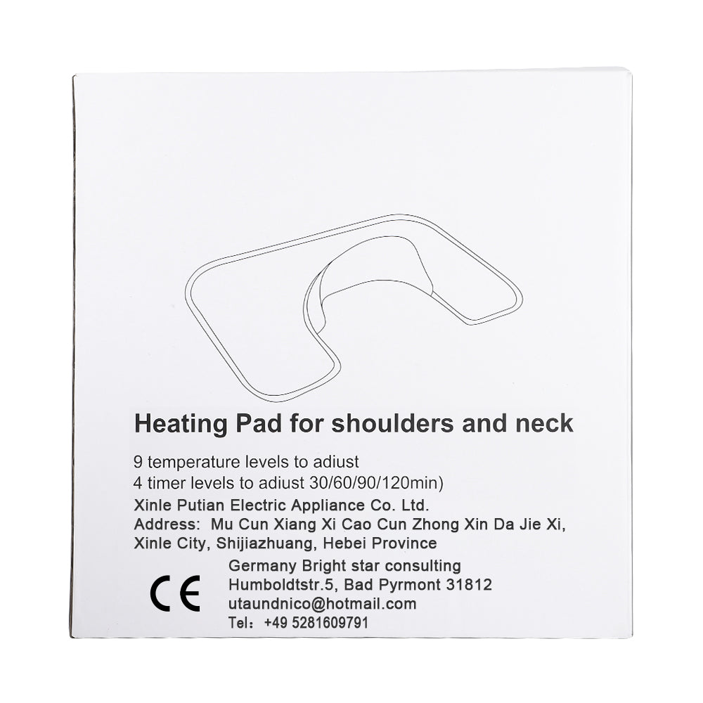 Electric Neck and Shoulder Heating Pad Wrap Therapy