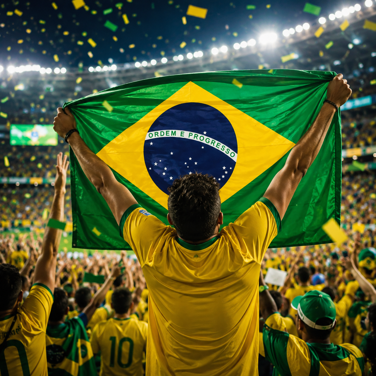 Brazil Flag Side