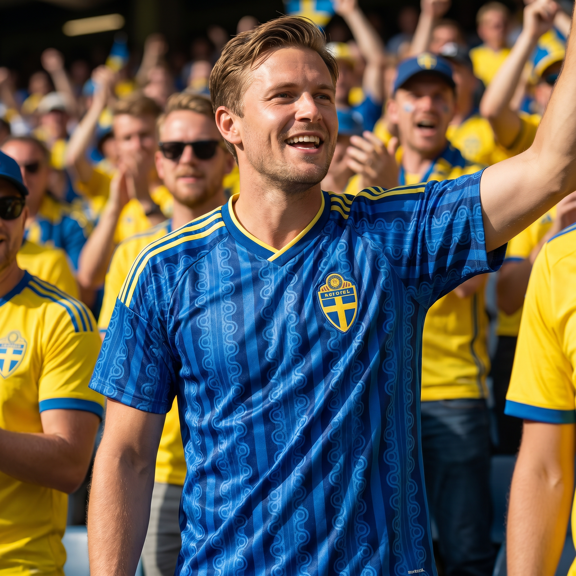 Men's Sweden Football Jersey 2026