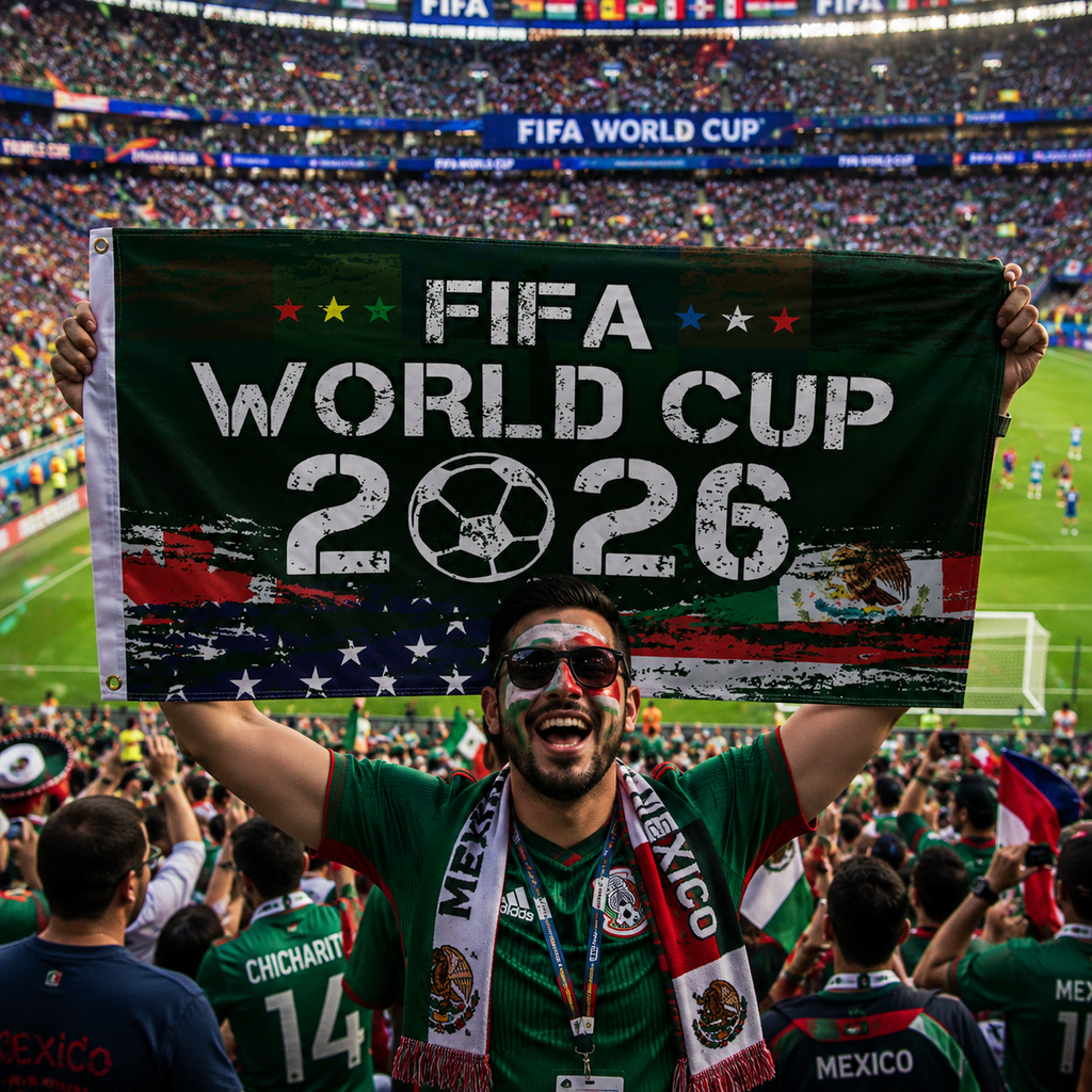 FIFA WC is Coming Flag