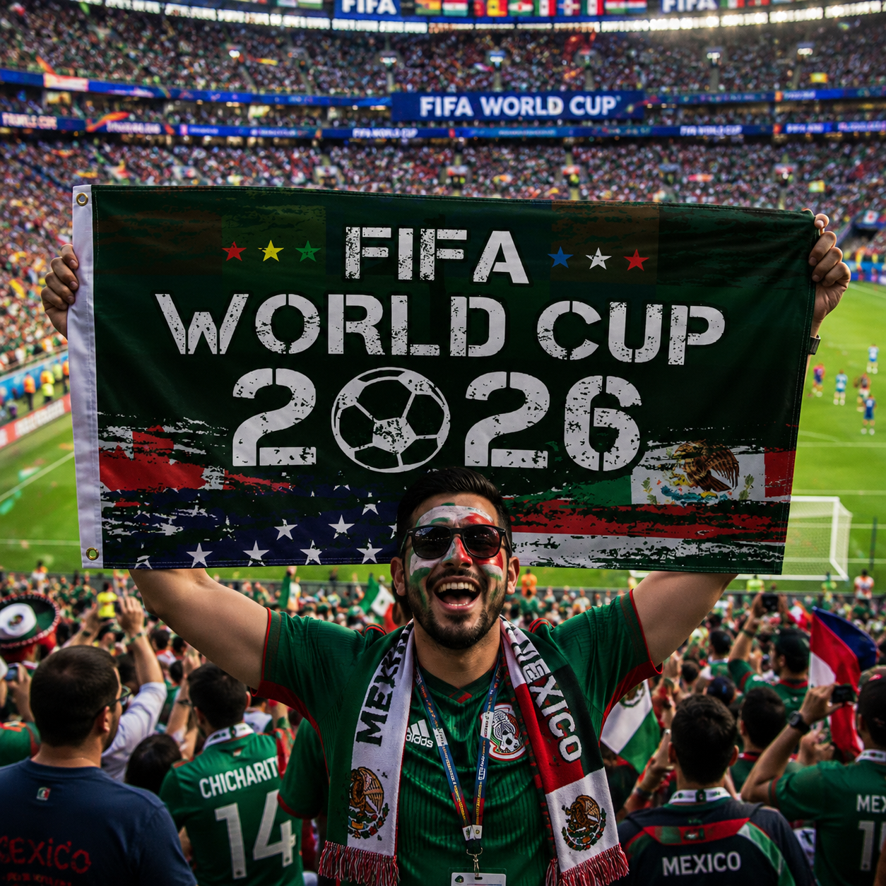 FIFA WC is Coming Flag