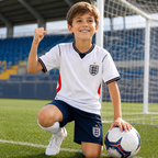 Italy 2026 World Cup Kids Football Jersey Kit