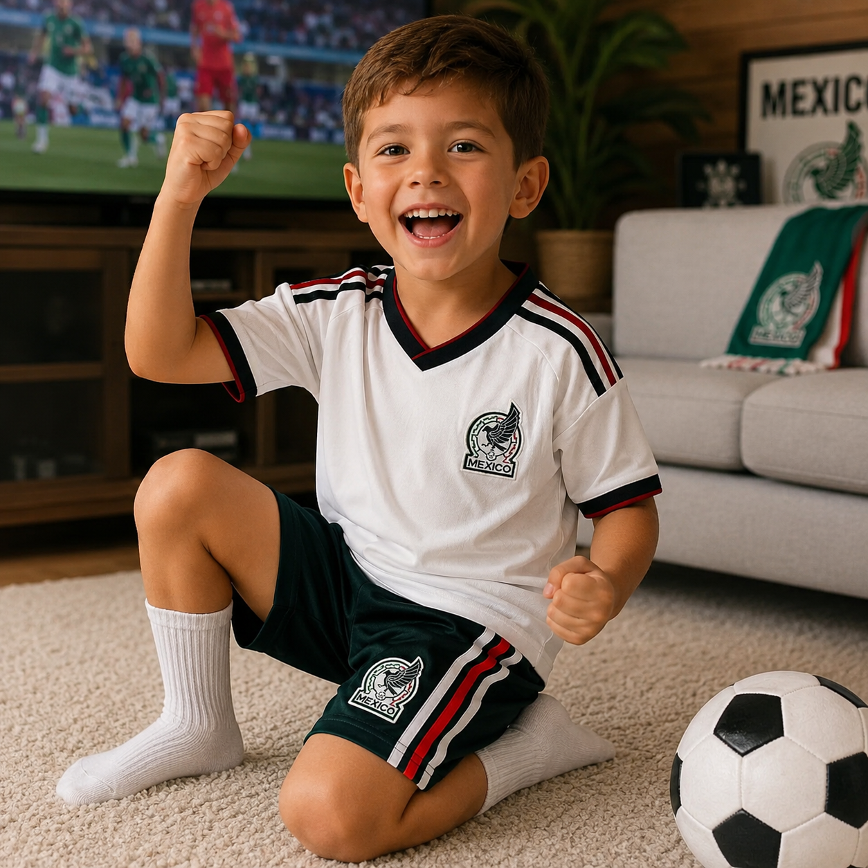 Mexico Away Kit Back View