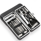 19 in 1 Nail Clipper Manicure Set Stainless Steel Tools Kit