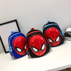Spider-Man Character School Backpack for Kids Travel Bag