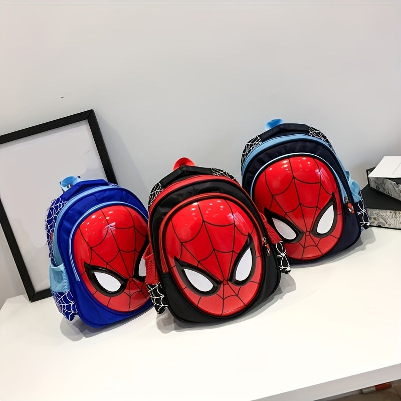 Spider-Man Character School Backpack for Kids Travel Bag