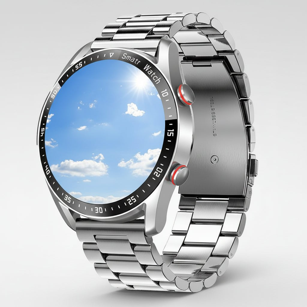 Square Smartwatch Fitness Tracker Bluetooth Calling Waterproof Touchscreen