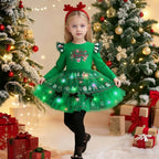 Kids LED Dress Headband 2 Piece Set Party Outfit Accessory