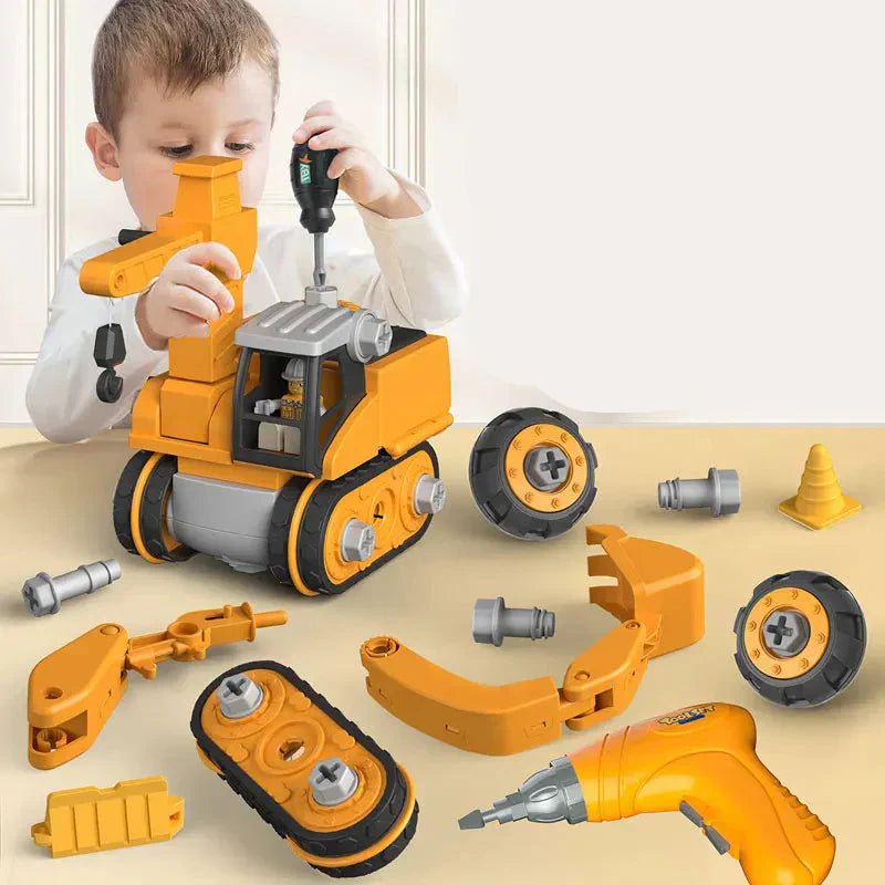 Building Engineer Construction Toy Montessori Meccano Beginner Set
