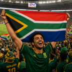 South Africa Flag Side