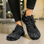 Men Water Sports Quick Dry Mesh Lace Up Shoes
