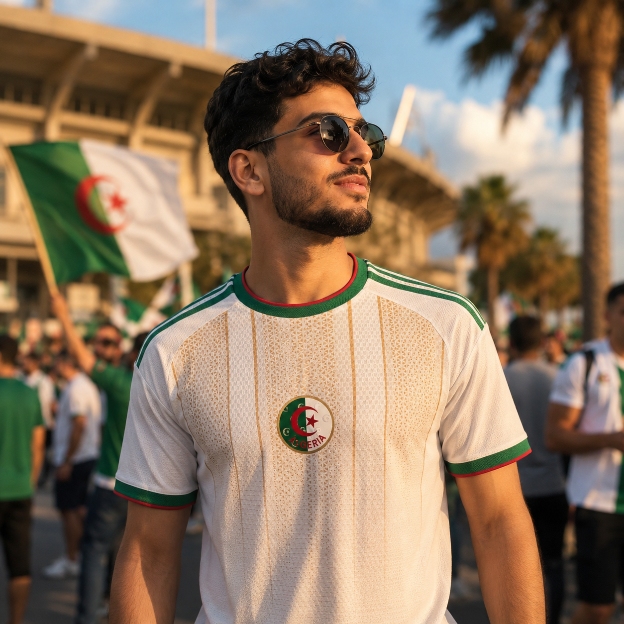 Algeria 2026 Men's Football Fan Jersey