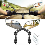 Bike Handlebar Round Mirrors 2 Pack