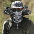 Solar Powered Fan Fishing Hat Outdoor Sun Protection Hat