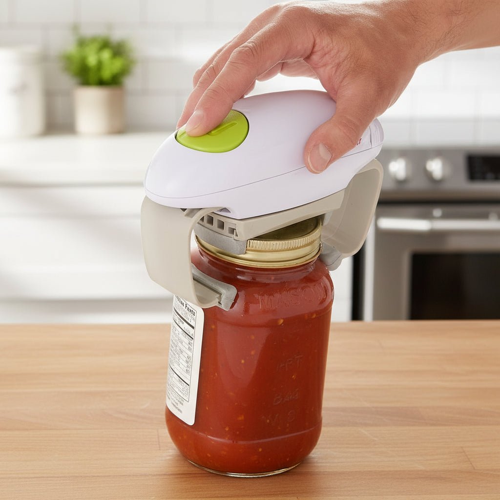 Automatic Electric Jar Opener One Touch Lid Remover Tool