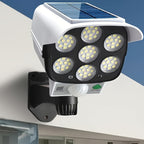 Solar Powered Outdoor Motion Sensor LED Floodlight for Camping RV