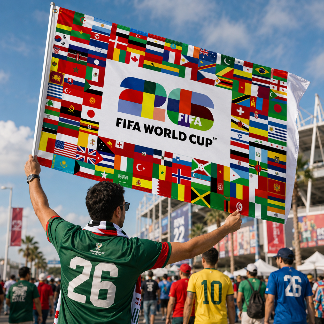 All National Flags Side
