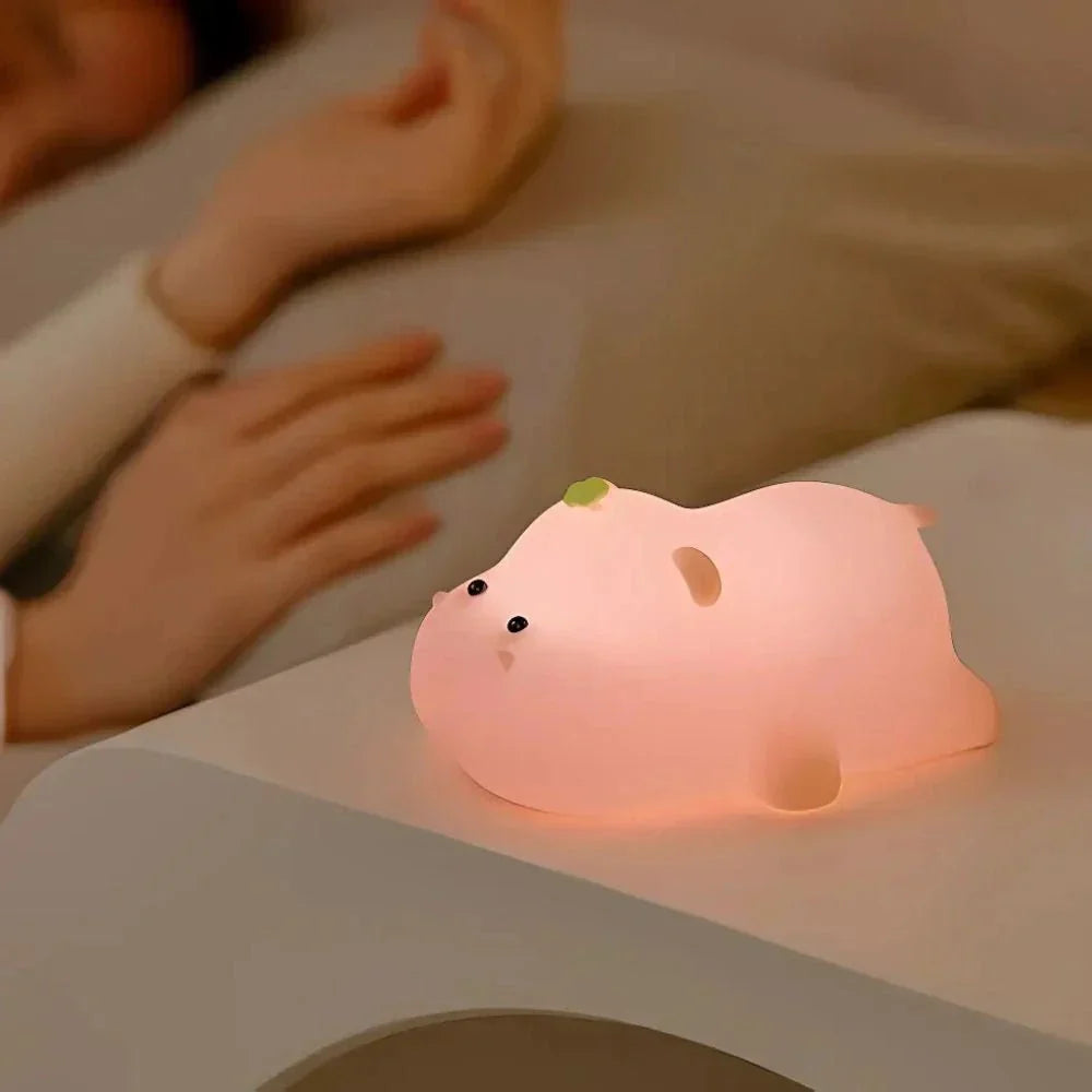Rechargeable Silicone LED Night Light Table Lamp