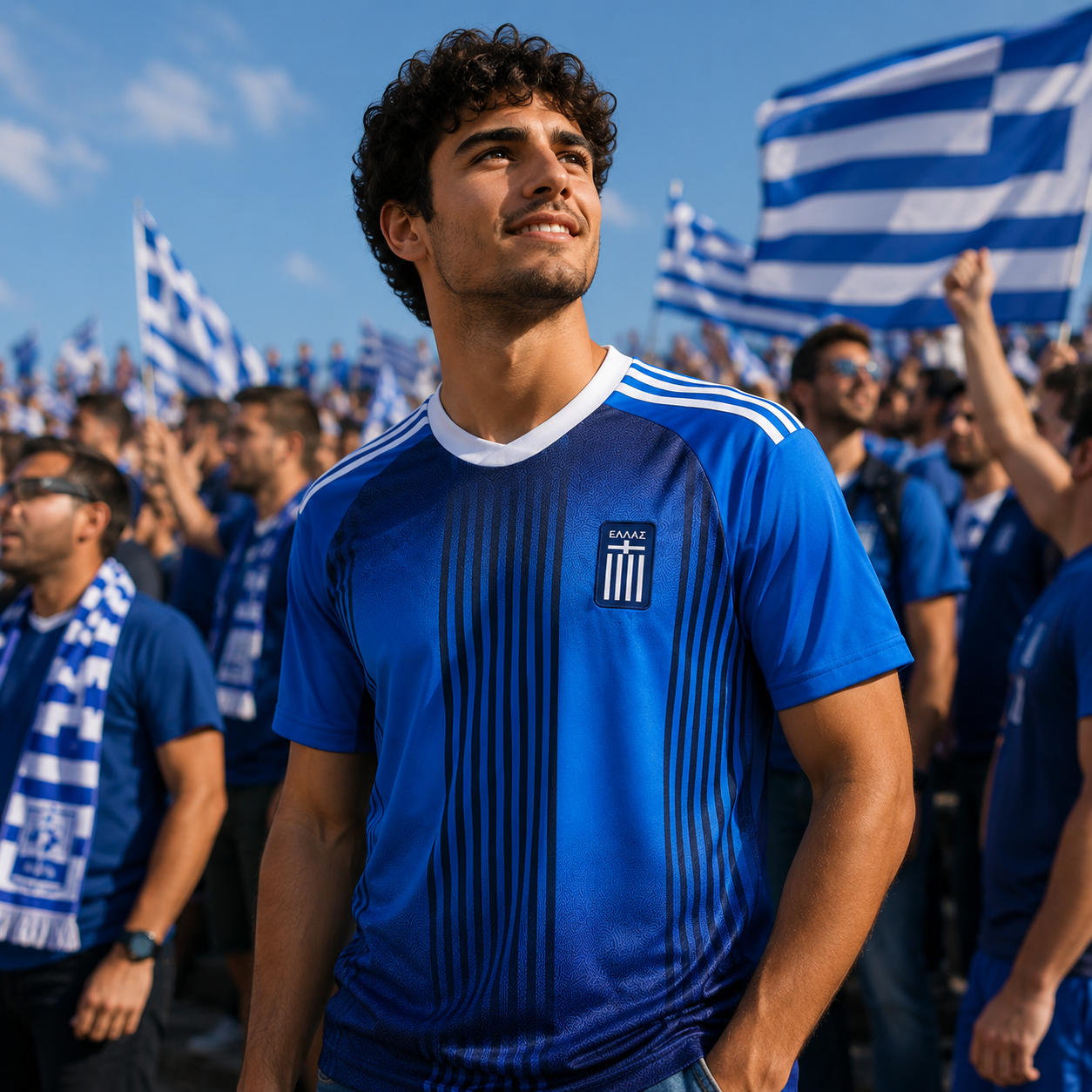 Men's Greece Football Jersey 2026