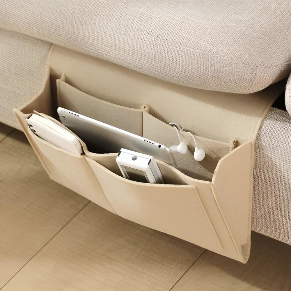 Bedside Storage Organizer Pouch Hanging Caddy for Bedroom