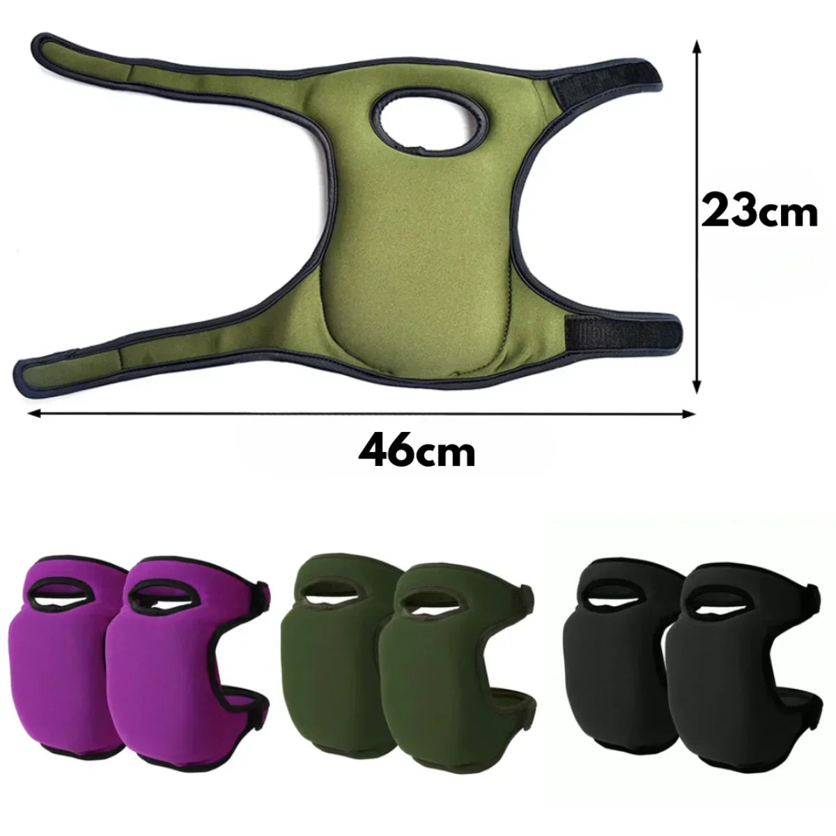 Garden Knee Pads Ergonomic Protective Extra Cushioning Knee Support