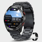 Square Smartwatch Fitness Tracker Bluetooth Calling Waterproof Touchscreen