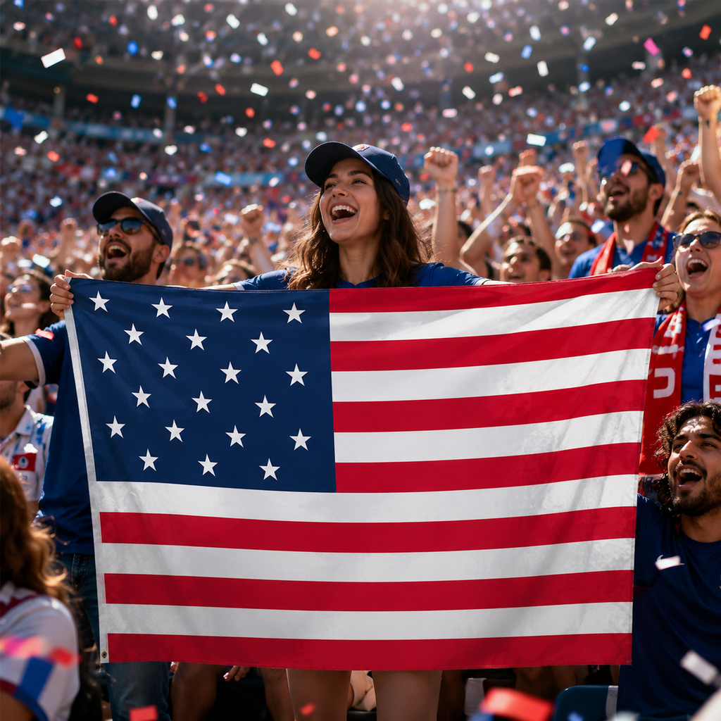 USA Fan Cape