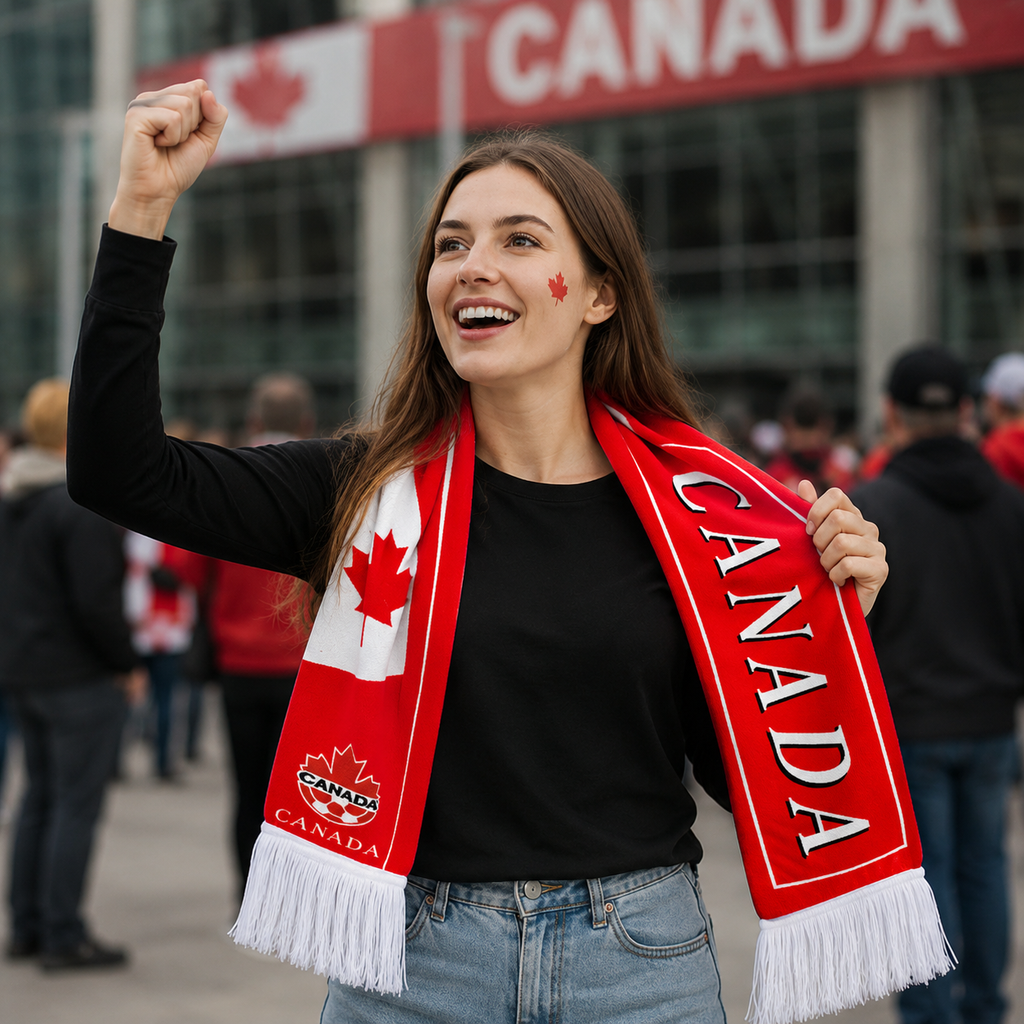 Canada Scarf Detail