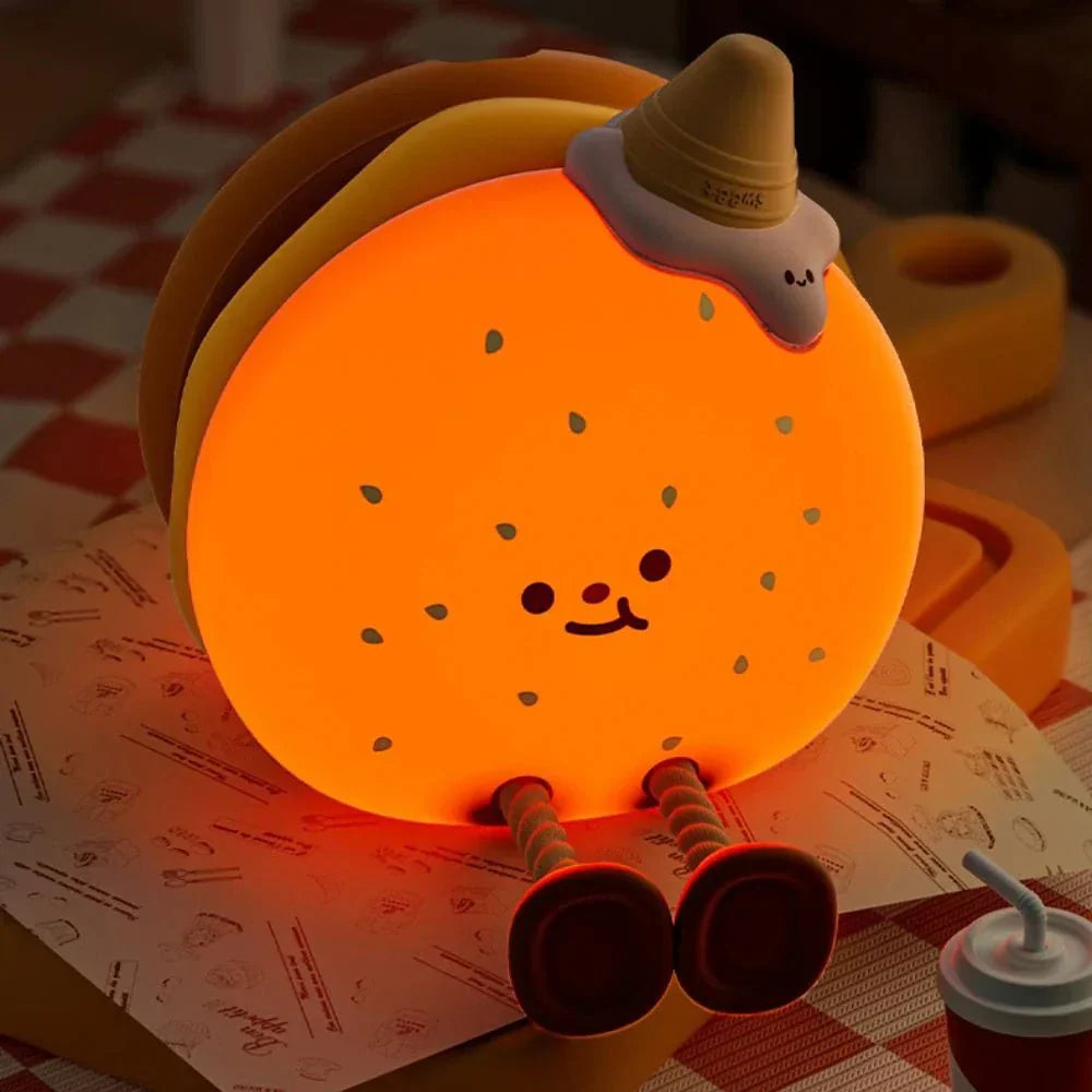 Rechargeable Silicone LED Night Light Table Lamp